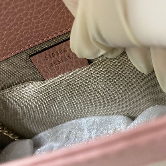 COPY - Dollar Calfskin Small Interlocking G Shoulder Bag - Picture 8 of 11